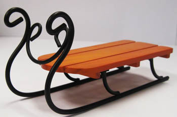 Sled Ornament