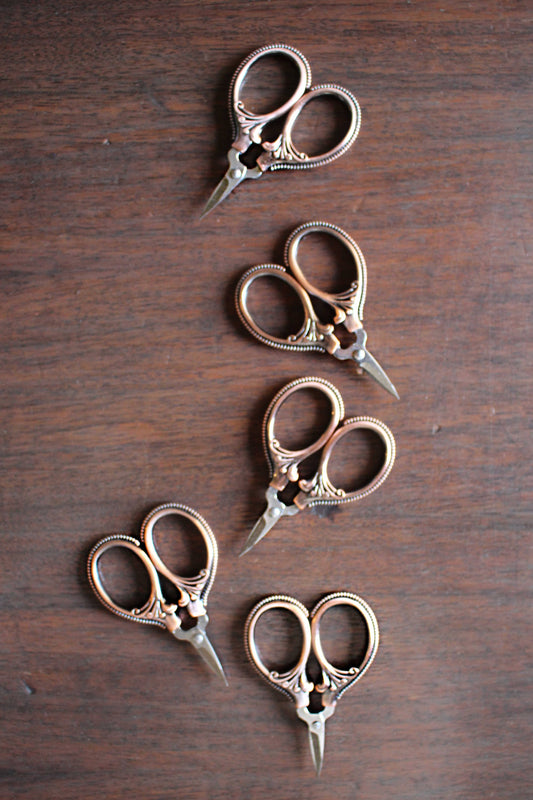 NNK Press - Mini Embroidery Scissors: Antique Copper
