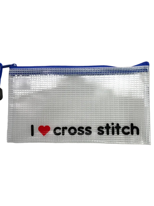 I Love Cross Stitch Bags