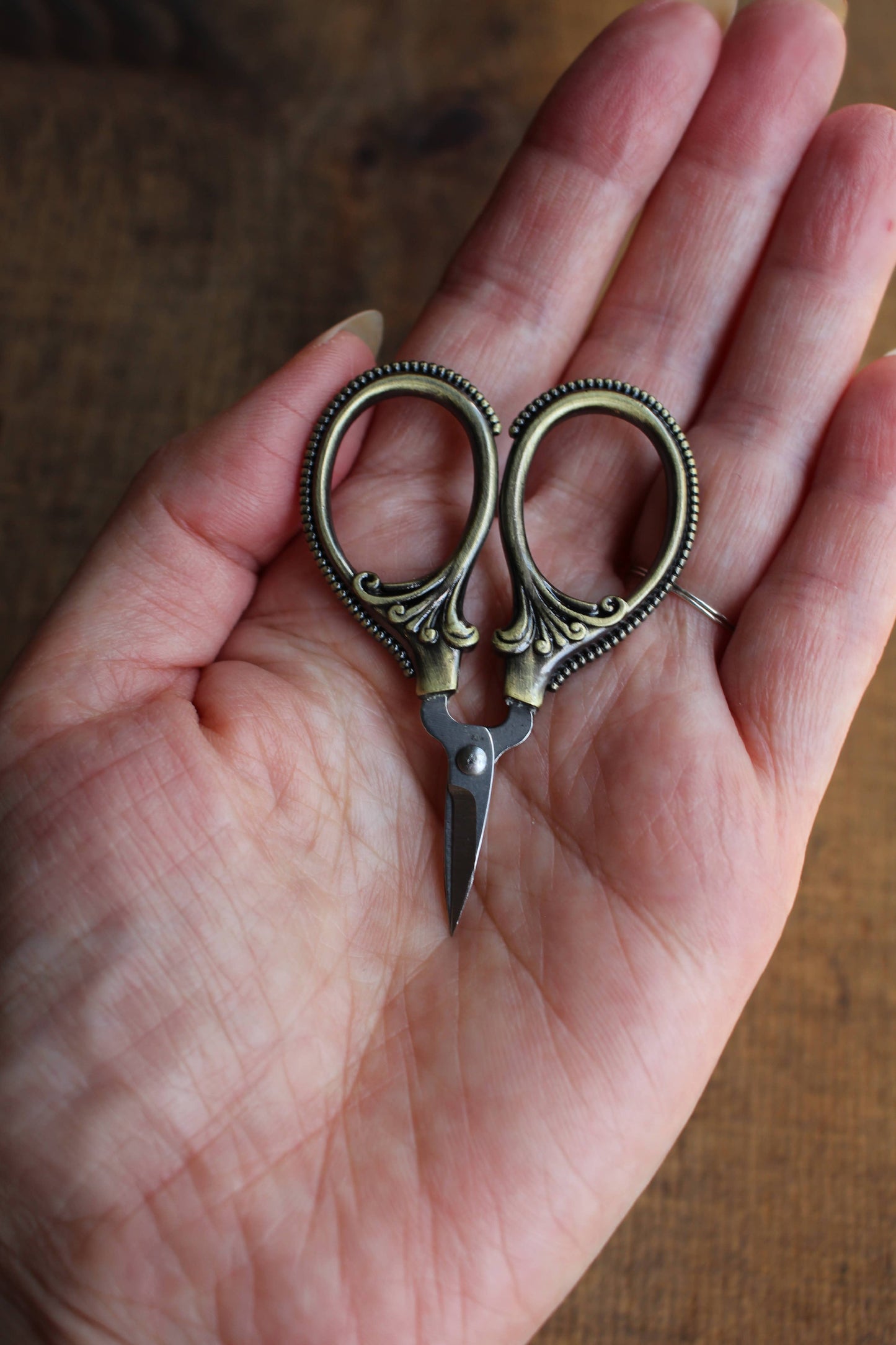 NNK Press - Mini Embroidery Scissors: Antique Copper
