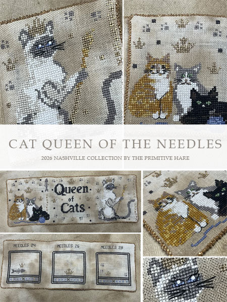 CATS QUEEN OF THE NEEDLES *Nashville Market Pre-Order*