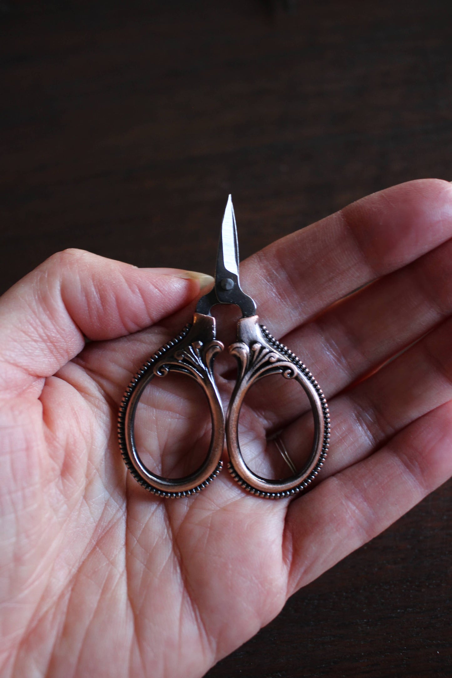NNK Press - Mini Embroidery Scissors: Antique Copper