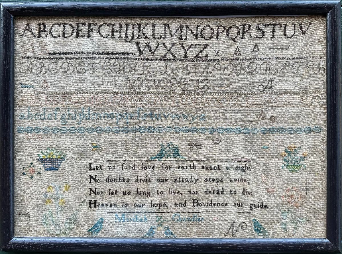 Mary and Meribah Chandler Sisters Samplers *Nashville Market Pre-Order*