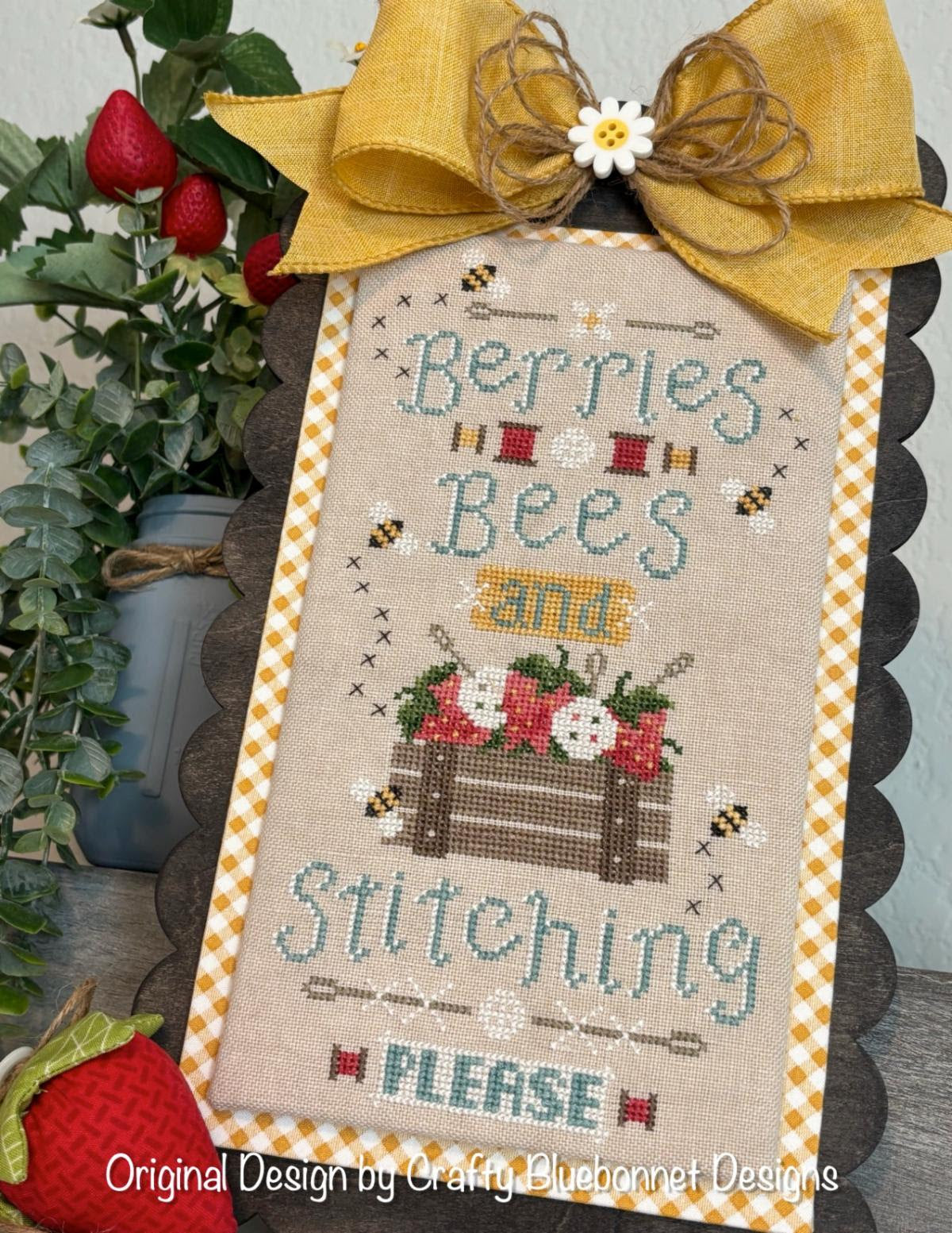 Berries, Bees and Stitching Please *Nashville Market Pre-Order*
