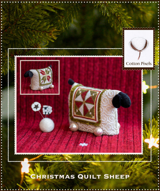 Christmas Quilt Sheep *Nashville Market Pre-Order*