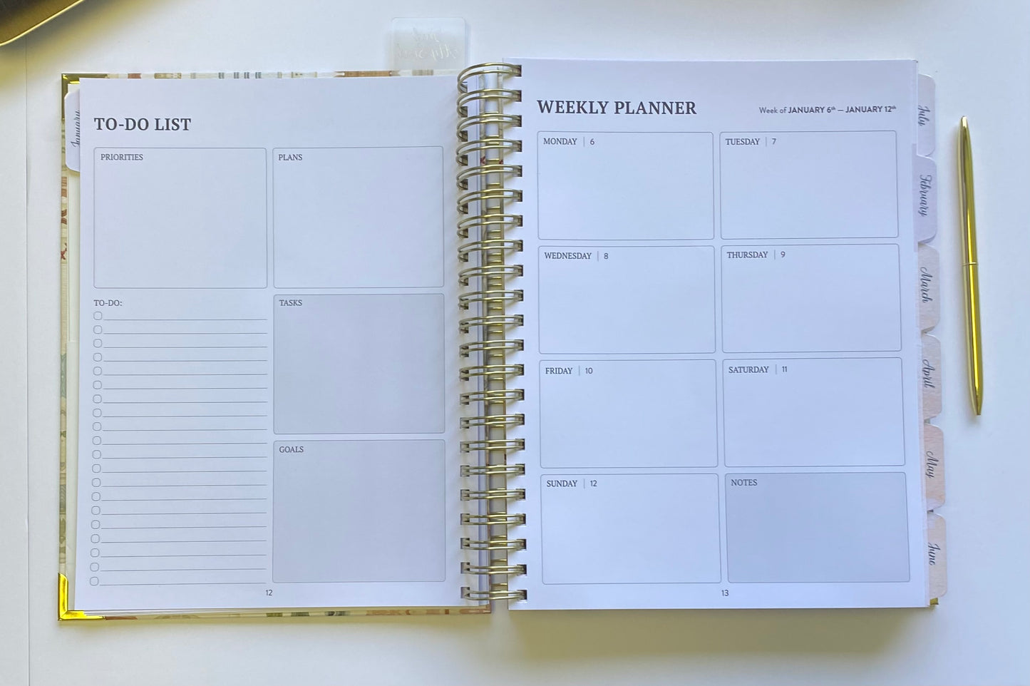 Planner for The Cross Stitcher's Soul