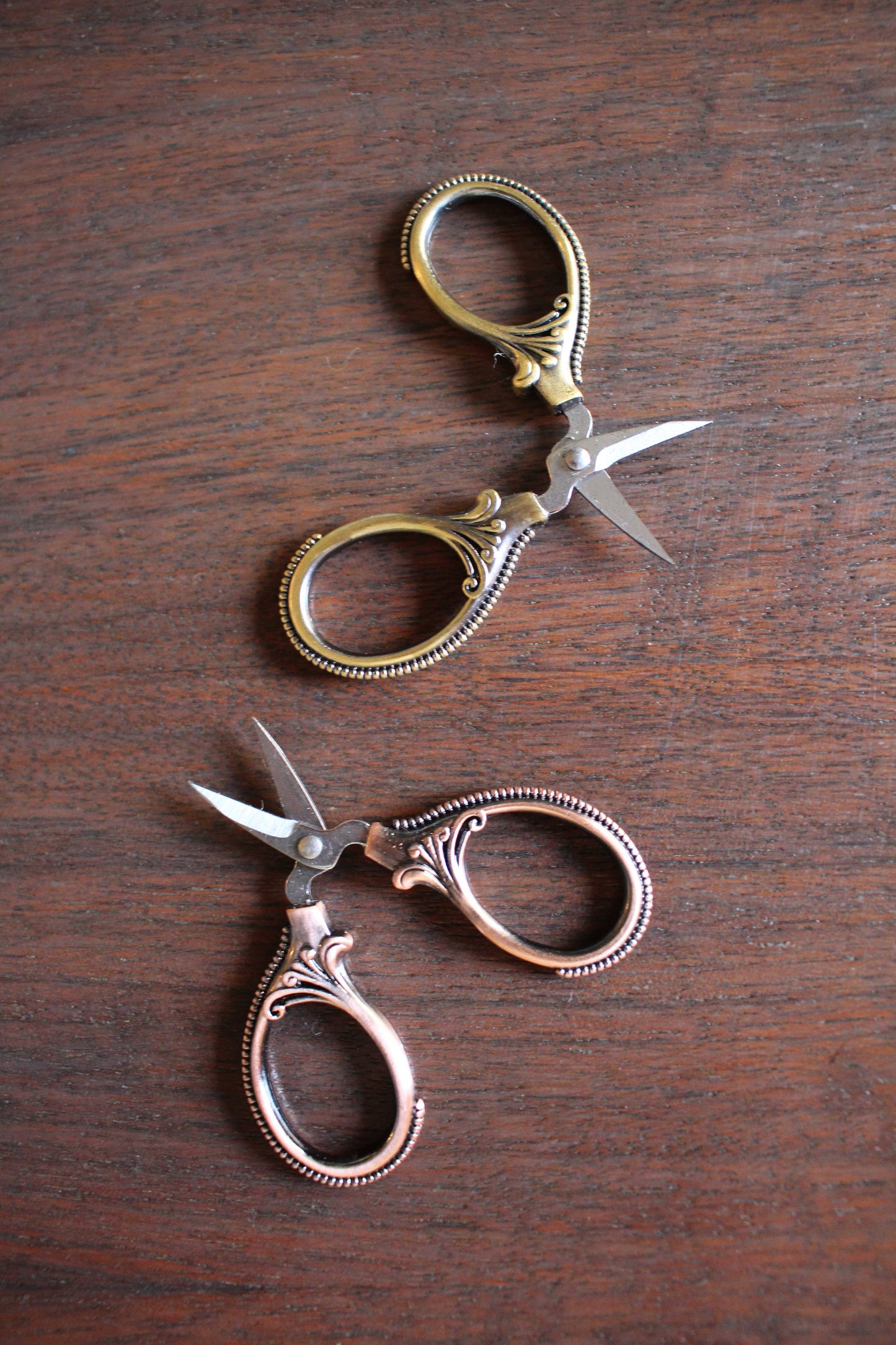 NNK Press - Mini Embroidery Scissors: Antique Copper