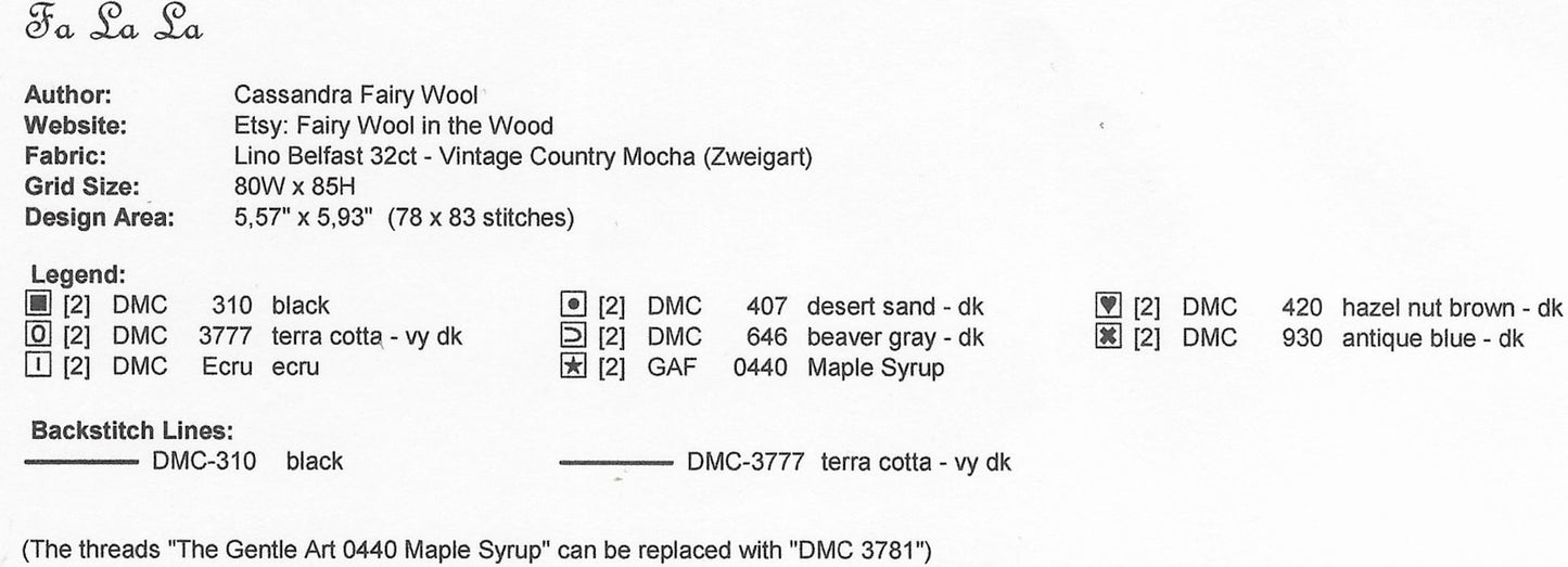 Fairy Wool in the Wood Fa La La