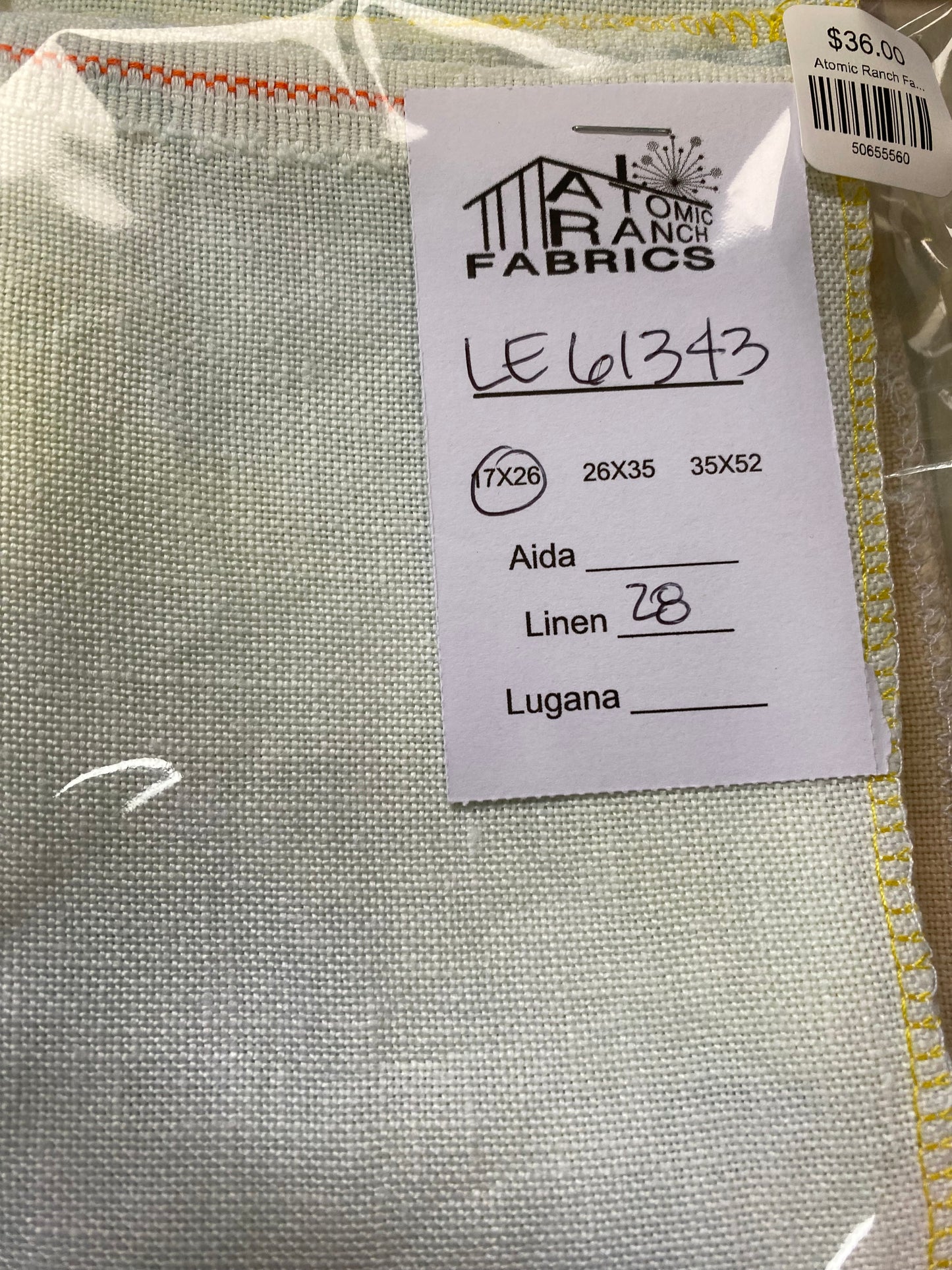 Atomic Ranch Linen Fat Quarters and Fat Eigths