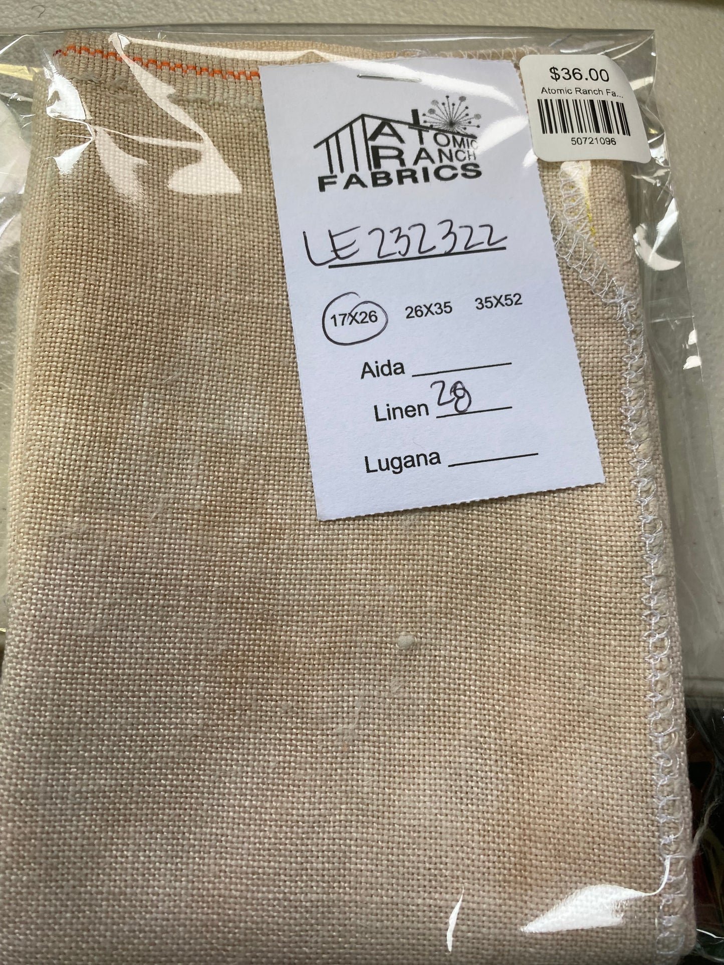 Atomic Ranch Linen Fat Quarters and Fat Eigths