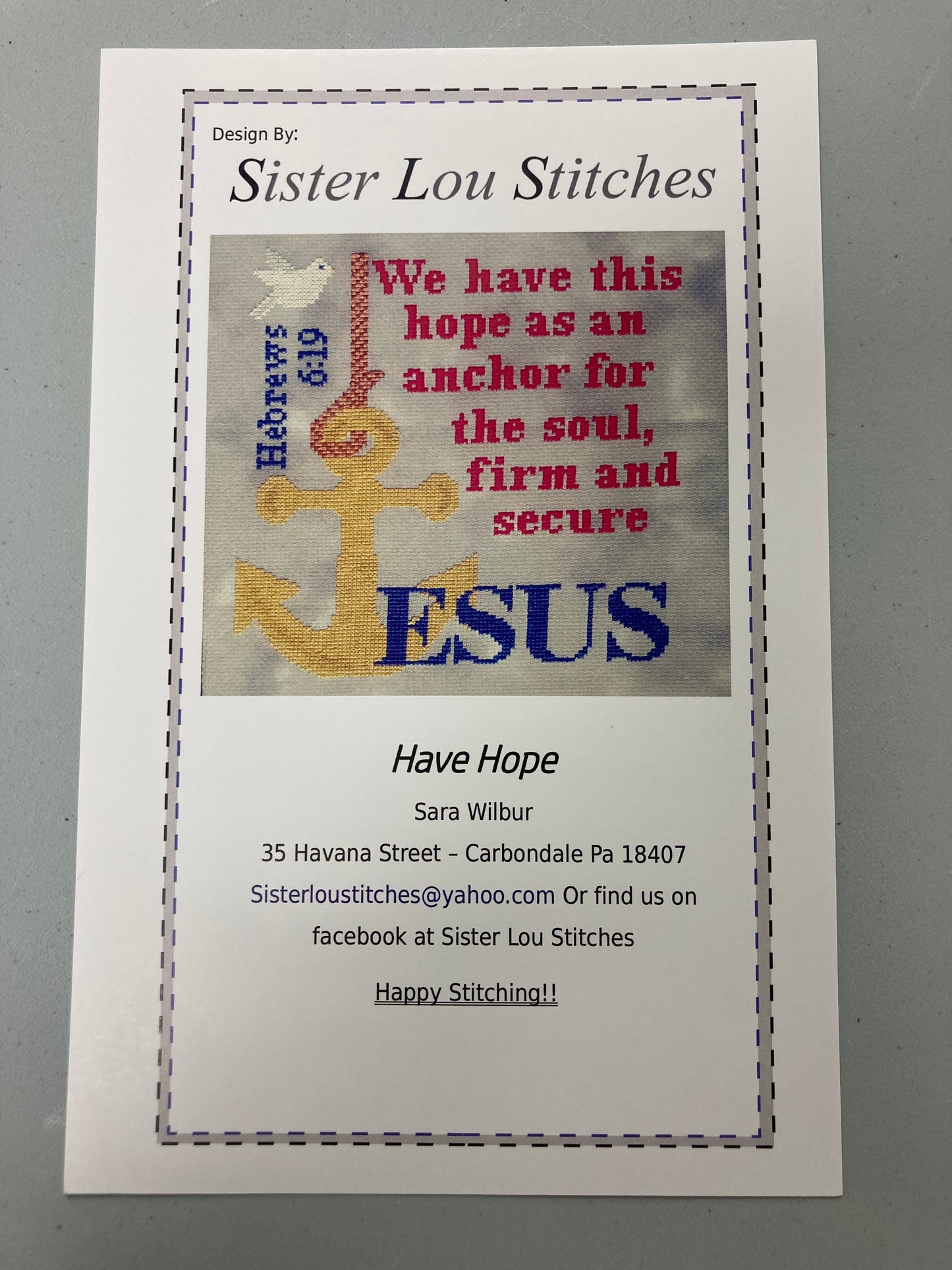 Sister Lou Stitches