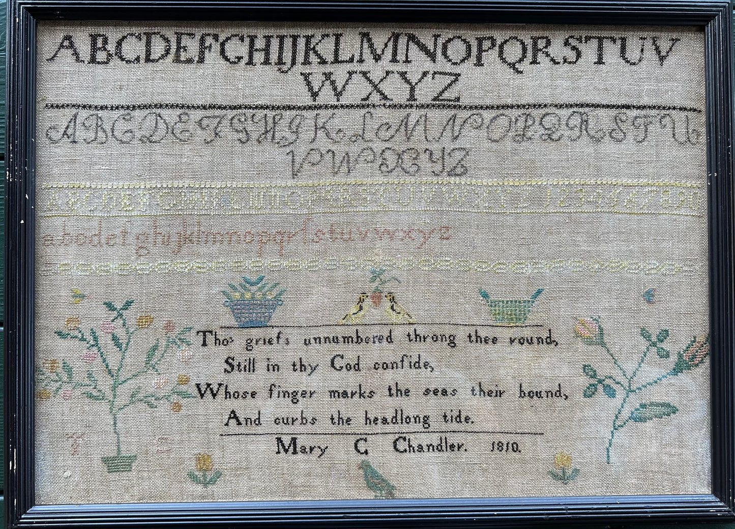 Mary and Meribah Chandler Sisters Samplers *Nashville Market Pre-Order*