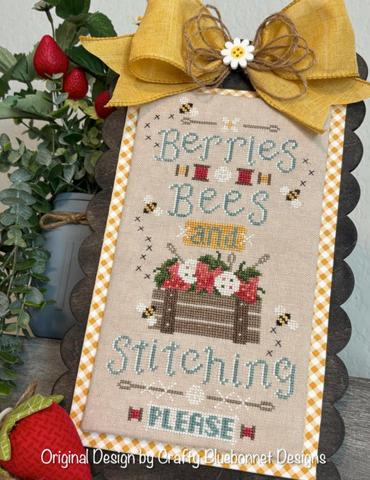 Berries, Bees and Stitching Please *Nashville Market Pre-Order*