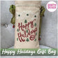 Happy Holidays Gift Bag
