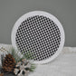 The Stitcher's Stage-Round Gingham Black Back