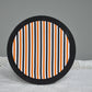The Stitcher's Stage-Round Stripe Black Back