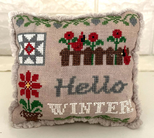Hello Seasons pillows Winter *Nashville Market Pre-Order*