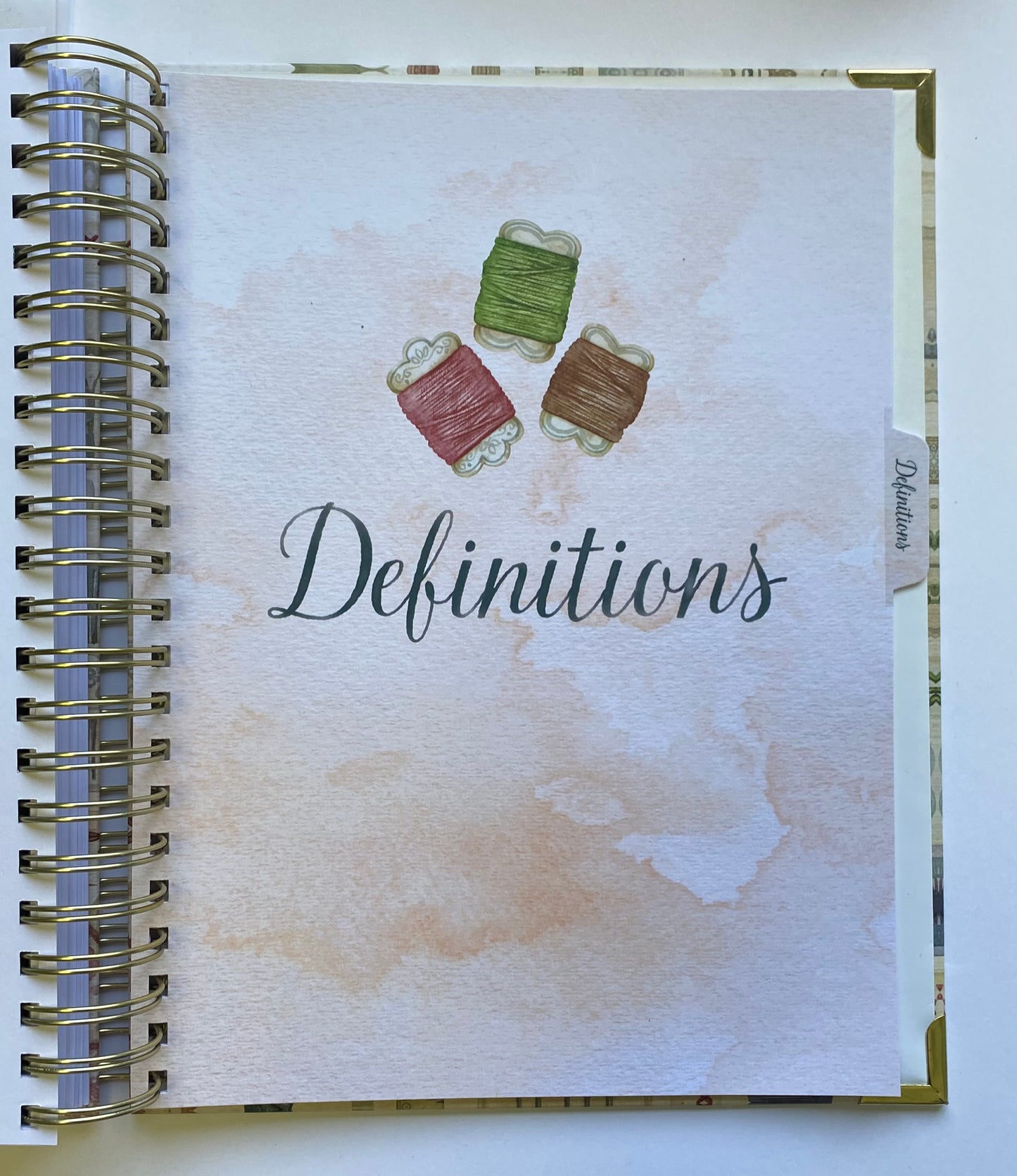 Planner for The Cross Stitcher's Soul