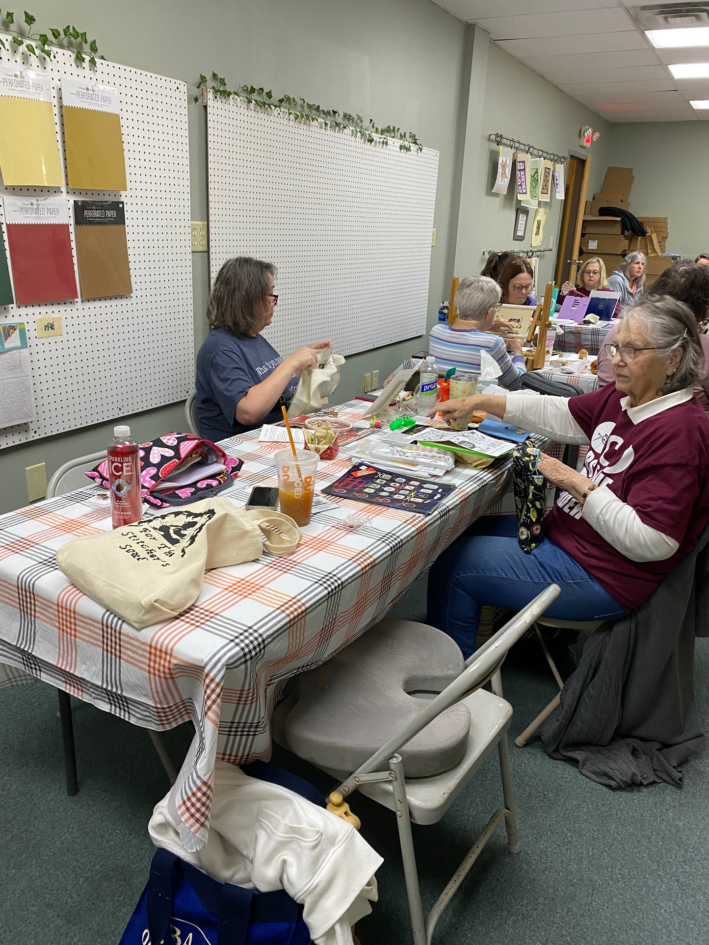 Thursday Stitch Along-Zoom