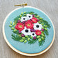 Jessica Long Embroidery - Festive Flora Holiday Embroidery Kit