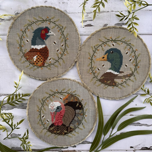 Colorful Birds Trio *Nashville Market Pre-Order*