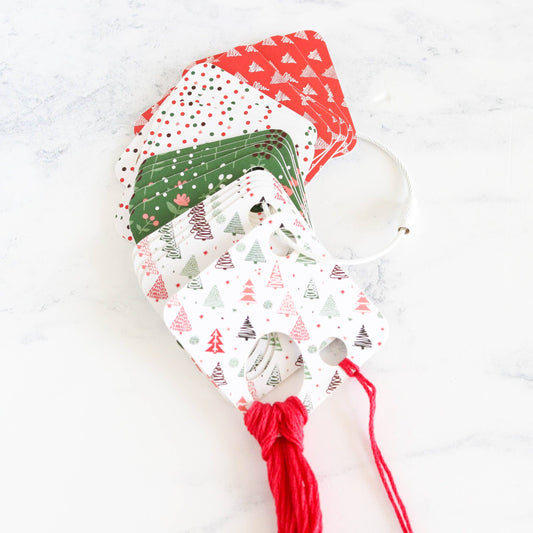 Stitched Modern - Christmas-Themed Embroidery Floss Drops