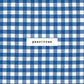 The Stitcher's Stage- Square Gingham-Black Back