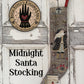 MIDNIGHT SANTA STOCKING *Nashville Market Pre-Order*