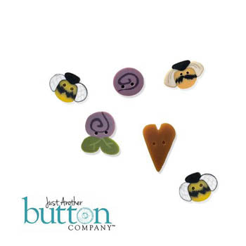 Bee Trifles Button Pack