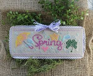 Spring Fling Banner by Luhu Stitches