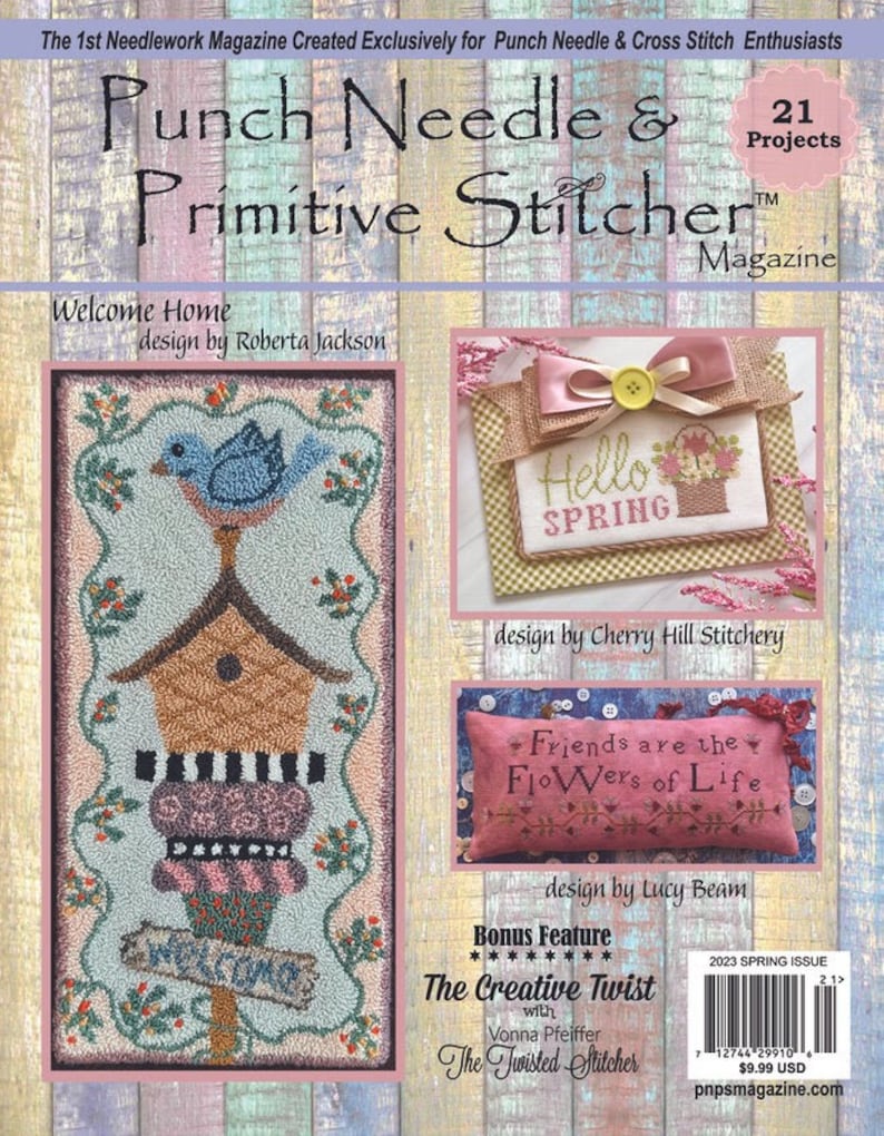 Punch Needle and Primitive Stitcher Magazine