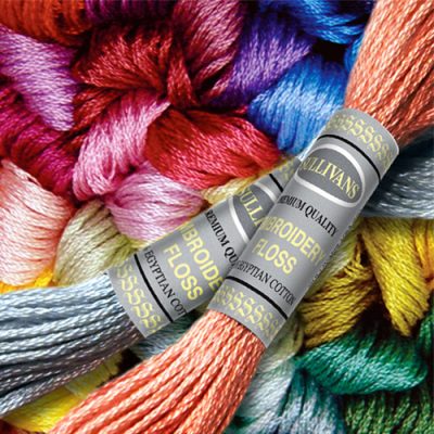 Sullivan Embroidery Floss (4) includes 45338 to 45437.